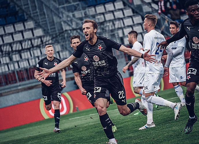 Slavia zdolala ve finále poháru Ostravu 2:0 a získala double