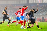 Hattrick Van Burena poslal Hradec do čtvrtfinále MOL Cupu přes Brno